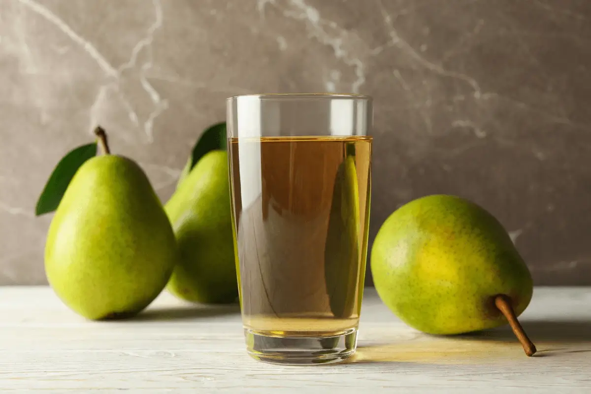 Pear drink is a drink to relieve constipation