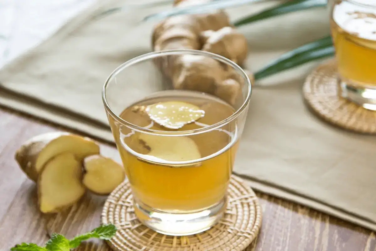 Ginger drink is one of the best drinks for treating skin allergies