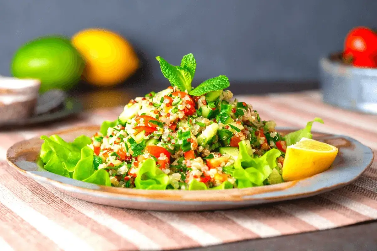 Tabbouleh is one of the top low fat vegetarian recipes