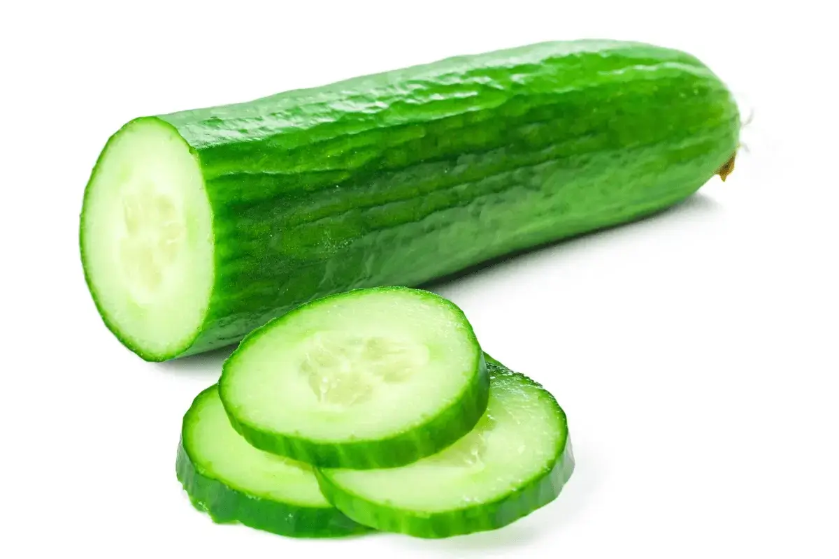 Cucumber slices