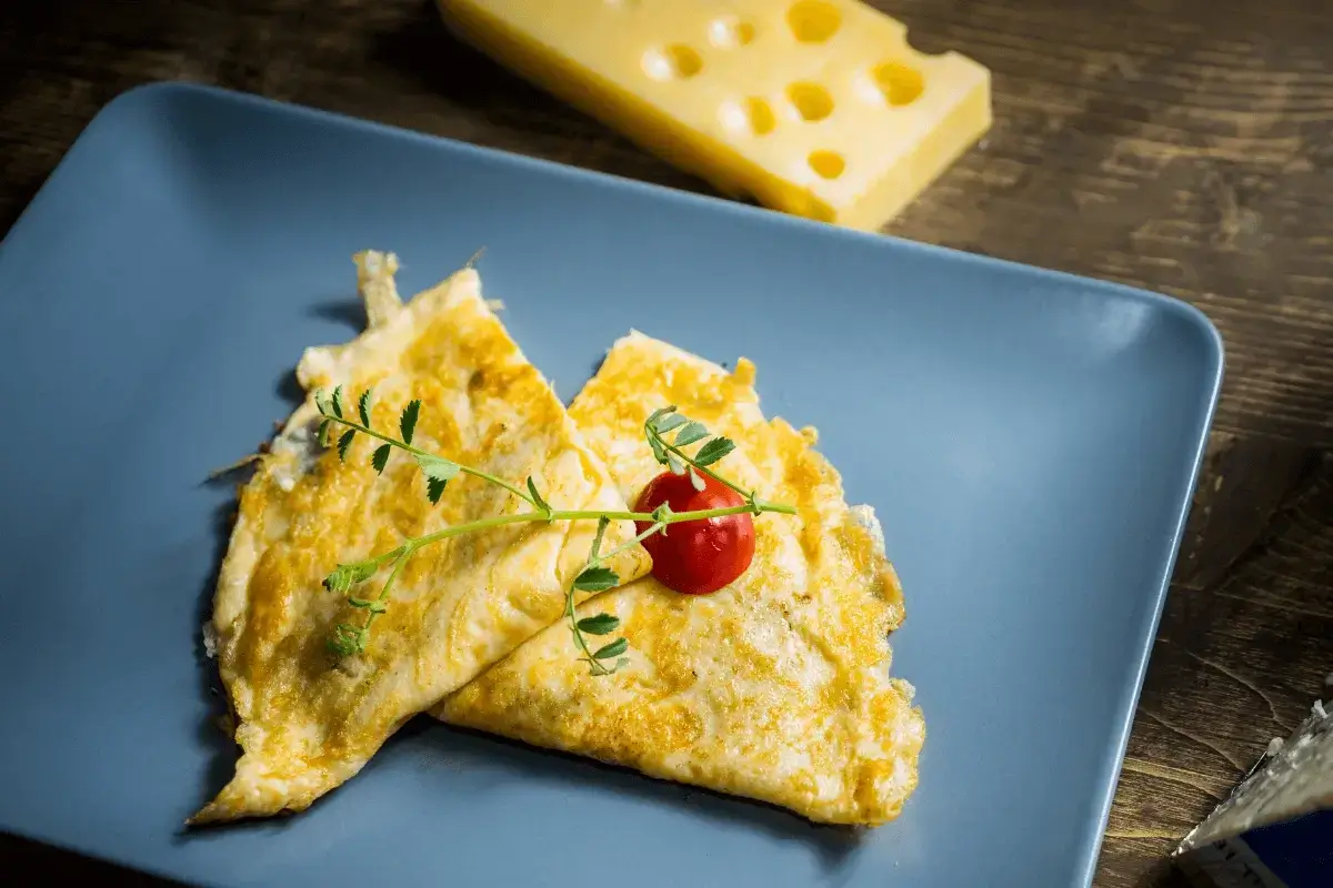 Omelette is one of the best quick breakfast foods
