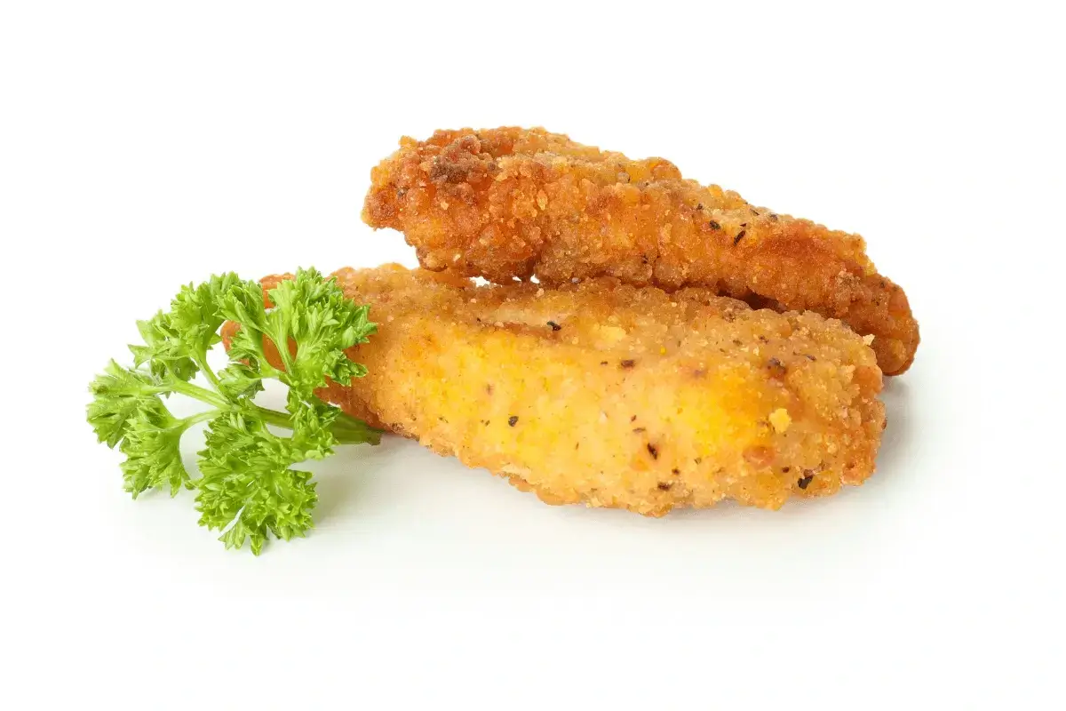 Chicken strips is one of the top baby teething foods