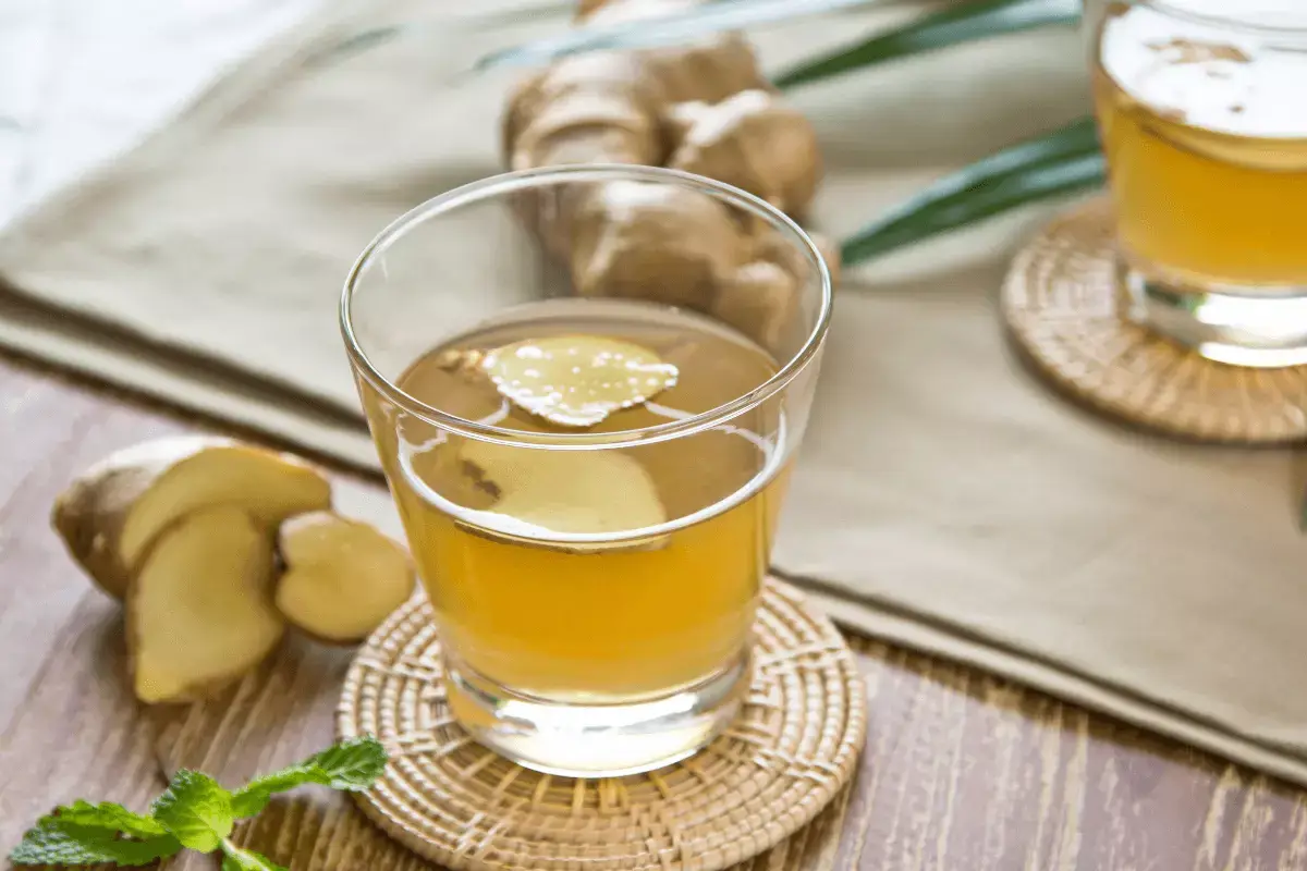 Ginger drink is one of the best drinks that increase blood flow