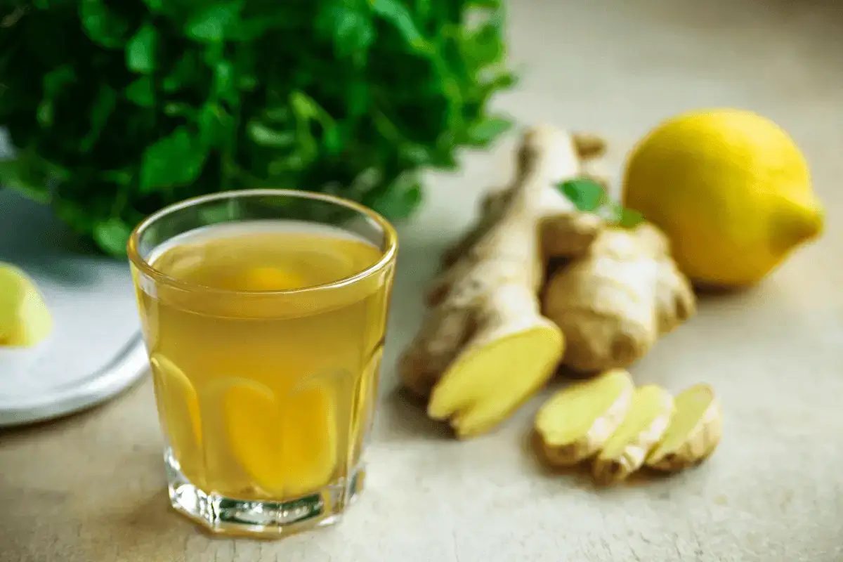 Ginger drink is one of the most drink before bed burn belly fat