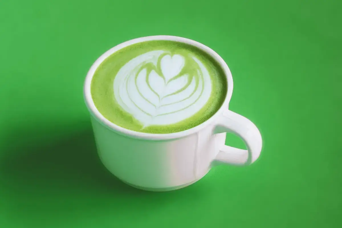 Green tea drink