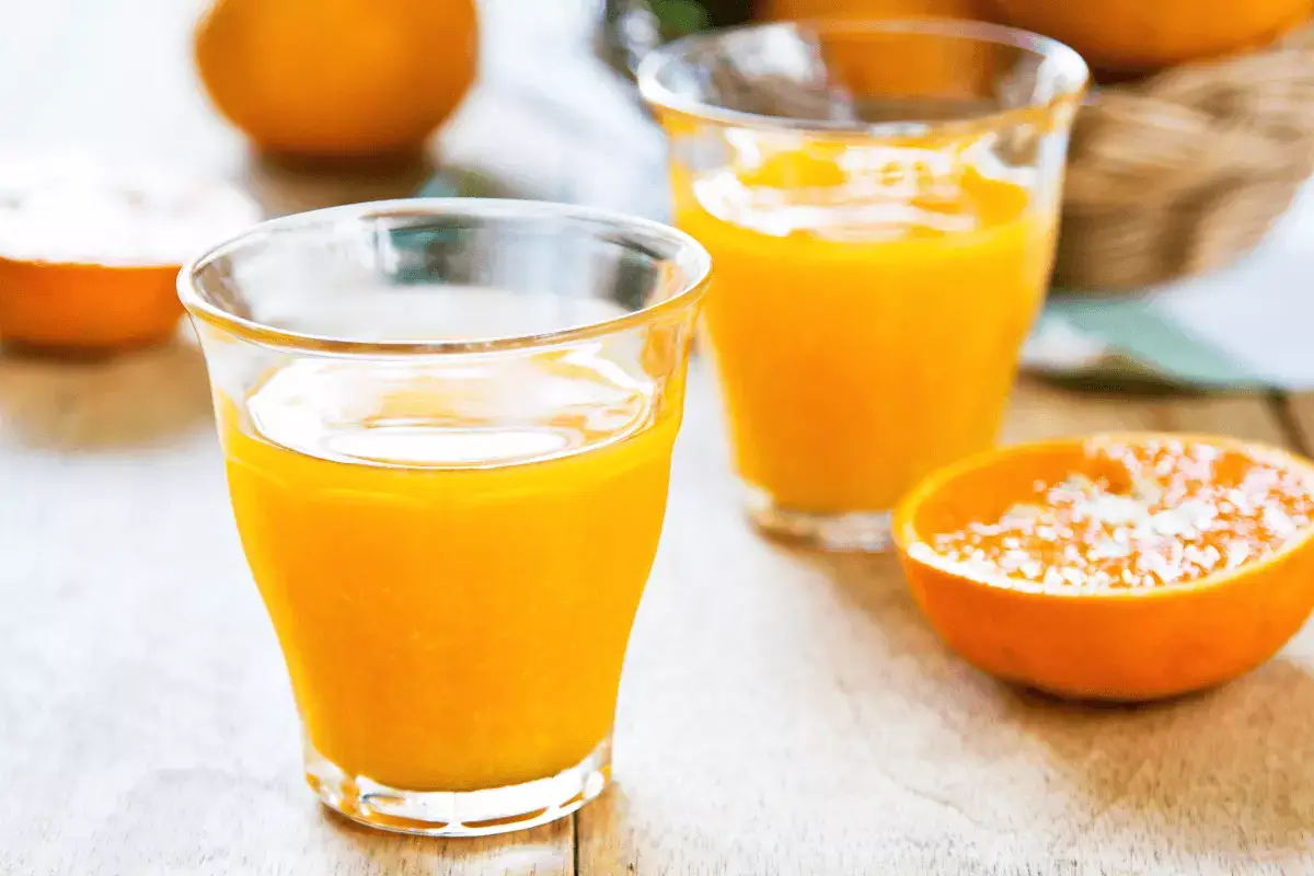 Orange Juice is one of the best juice for blood circulation
