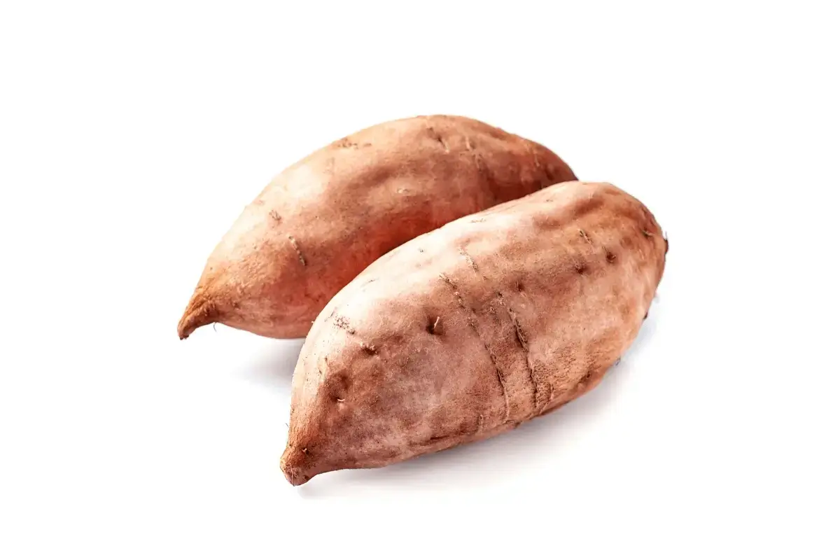 Sweet and regular potatoes is food high in fiber