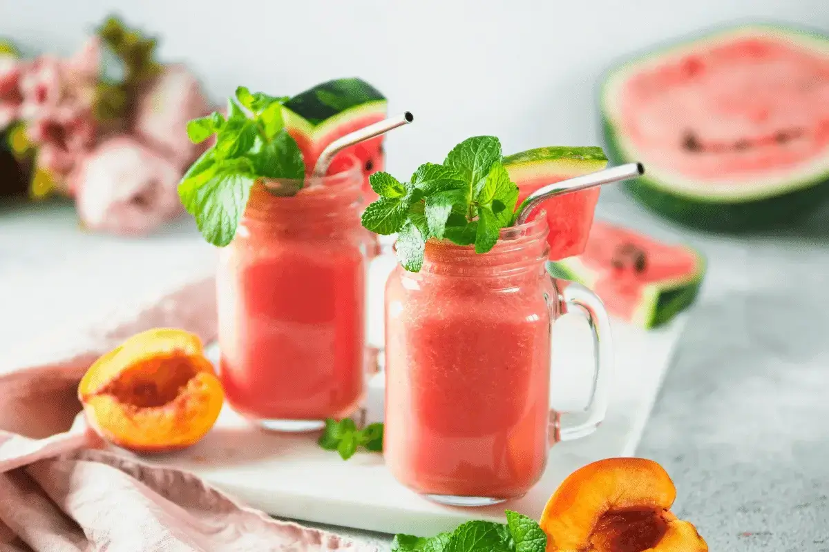 Watermelon mint smoothie