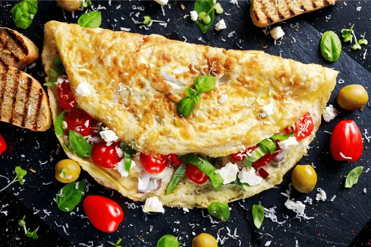 Omelette is the healthy and satisfying breakfast