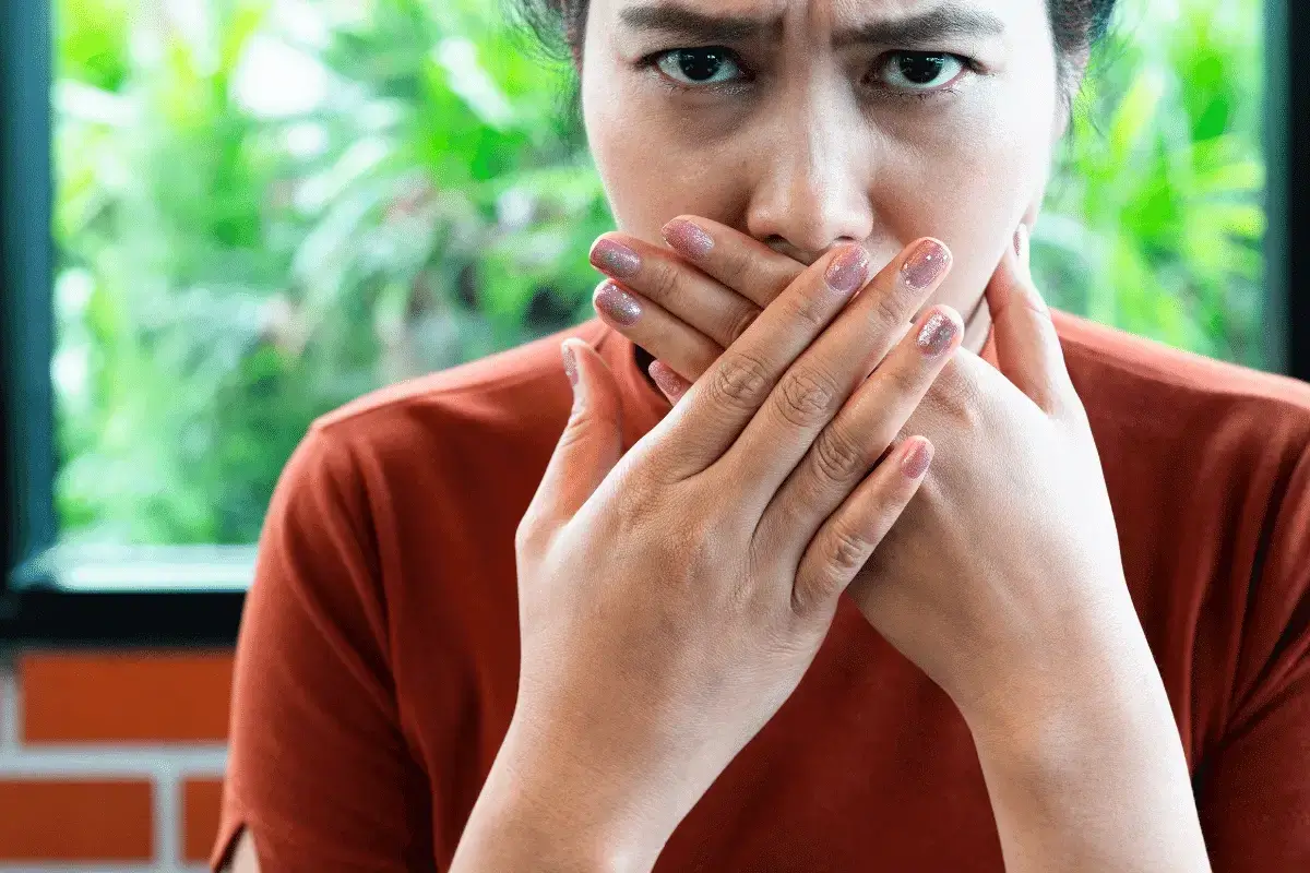 Getting rid of bad breath