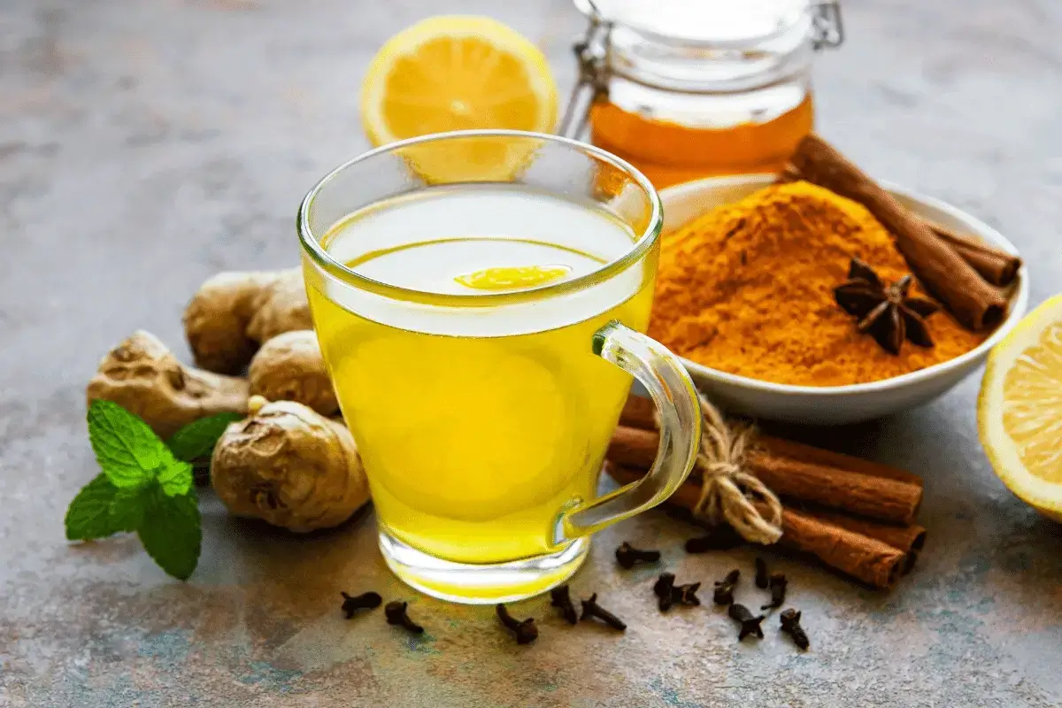 Lemon and turmeric are one of the anti-inflammatory