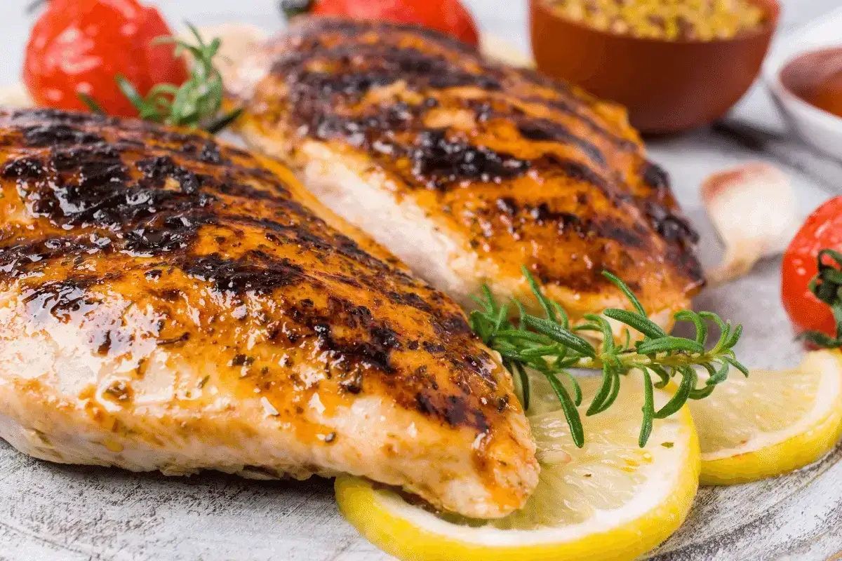 Chicken breast is one of the body building foods
