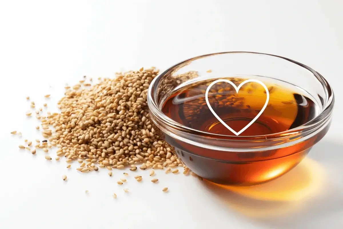 Benefits of sesame oil for the heart
