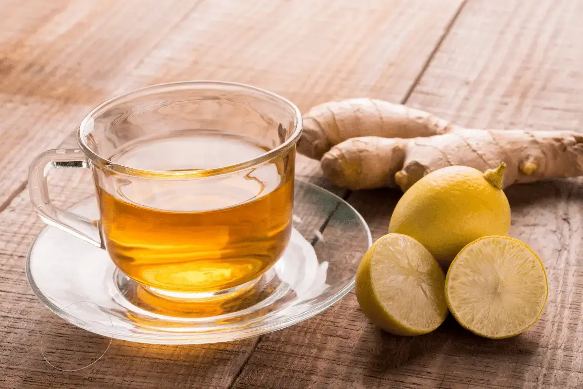 Ginger drink with lemon is one of the top Slimming drinks