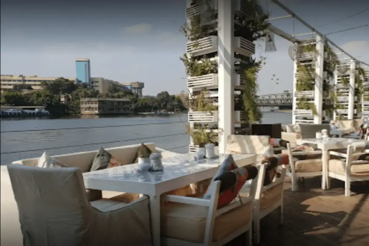 Sequoia is one of the best Cafes in Zamalek Nile view