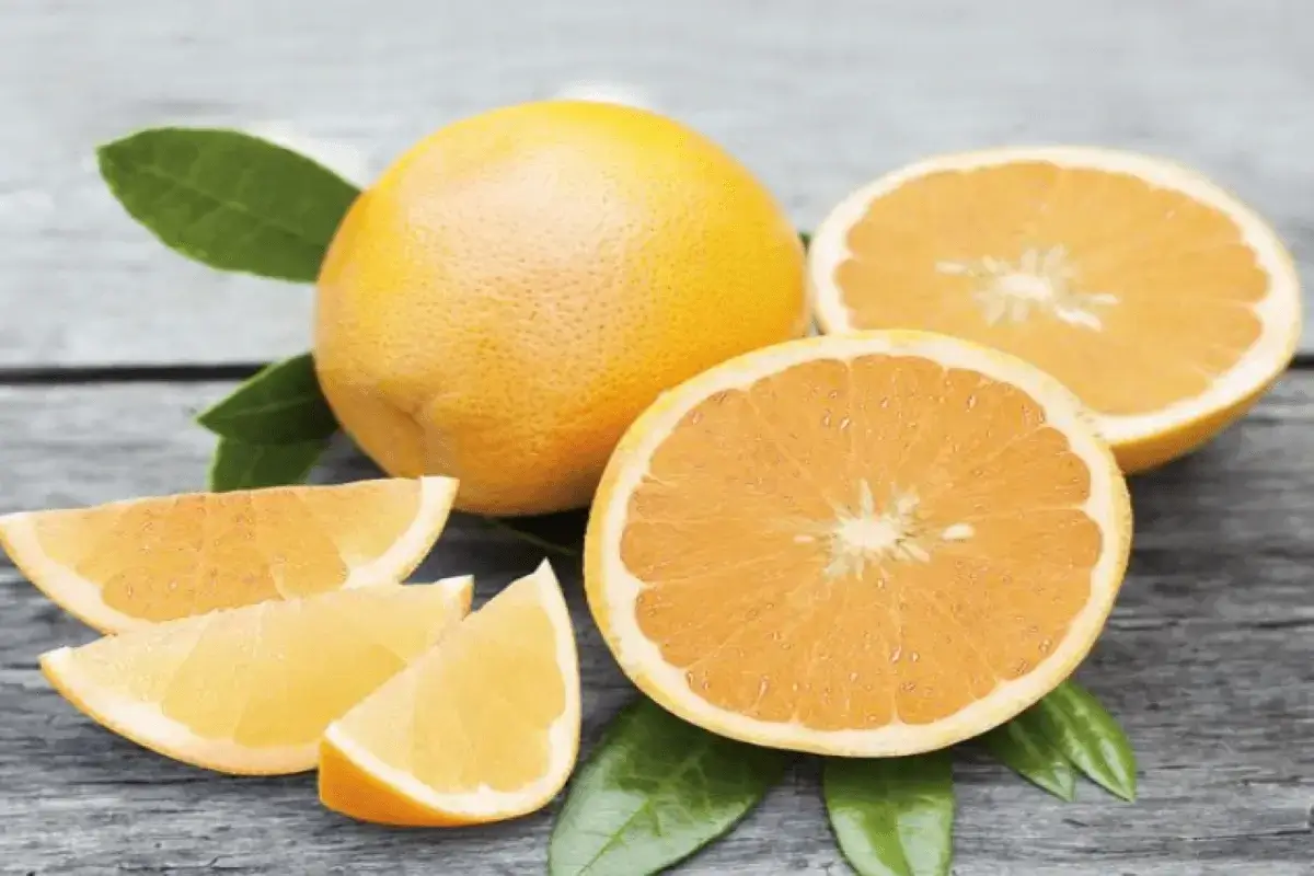 White golden grapefruit