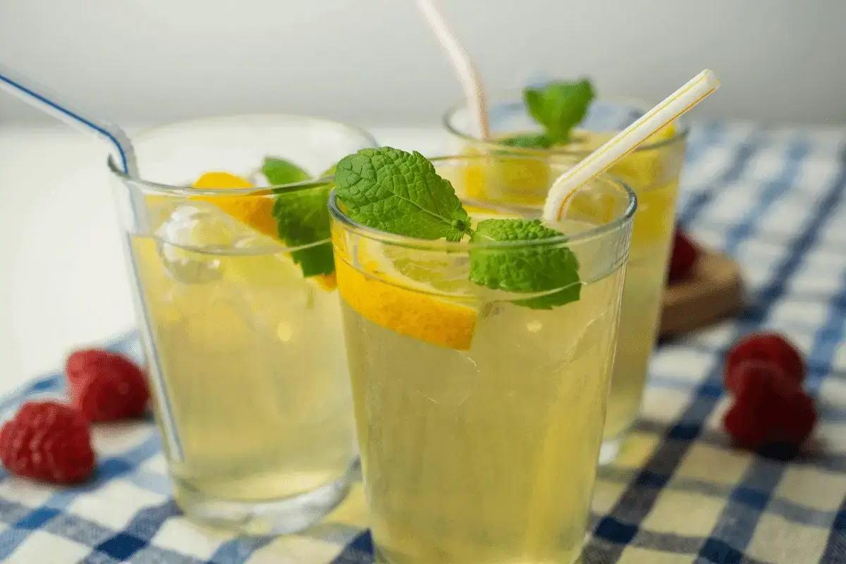 Lemon and mint drink are one of the best appetite suppressant drink