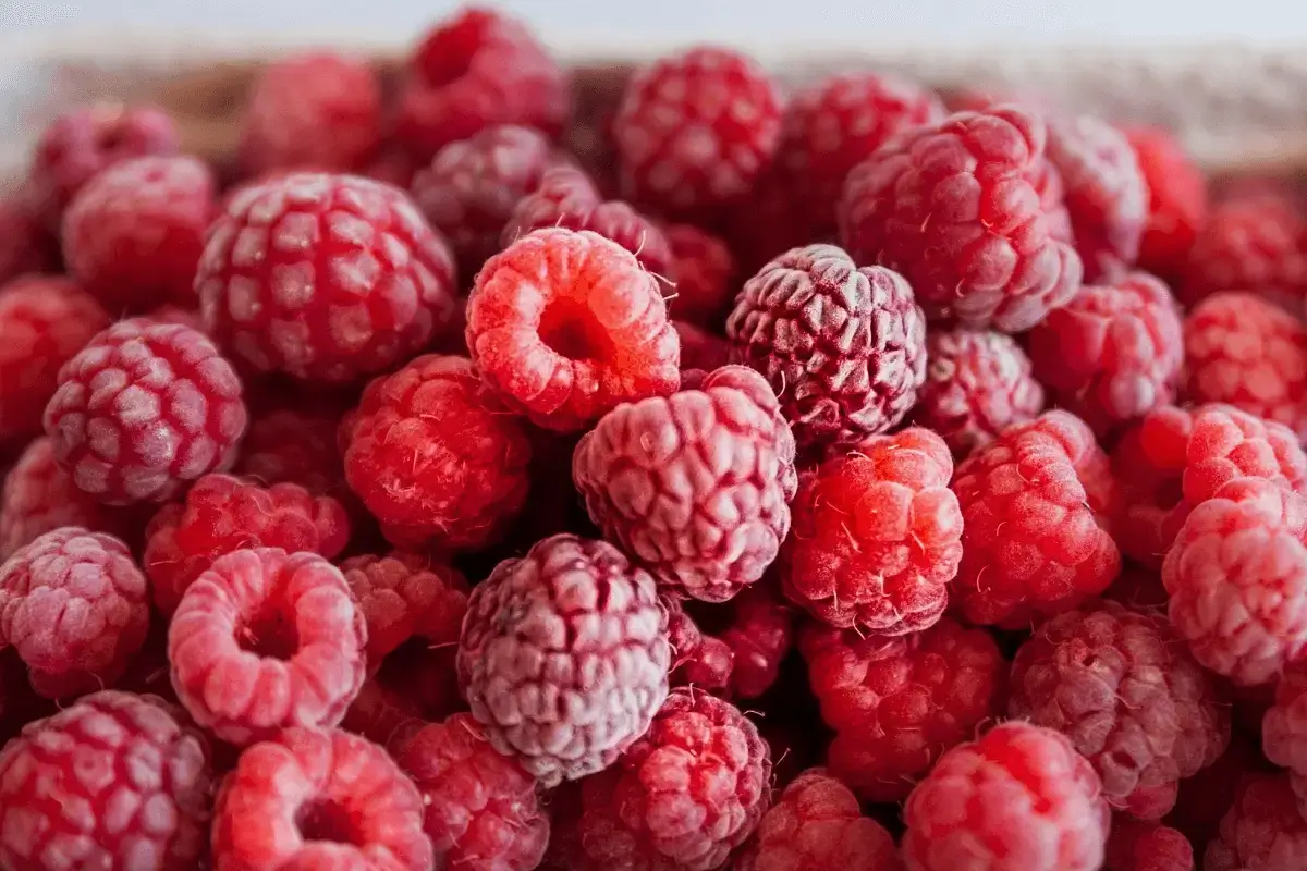 Raspberry fruit