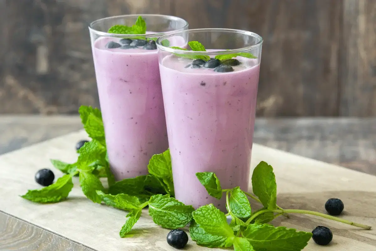 Blueberry drink